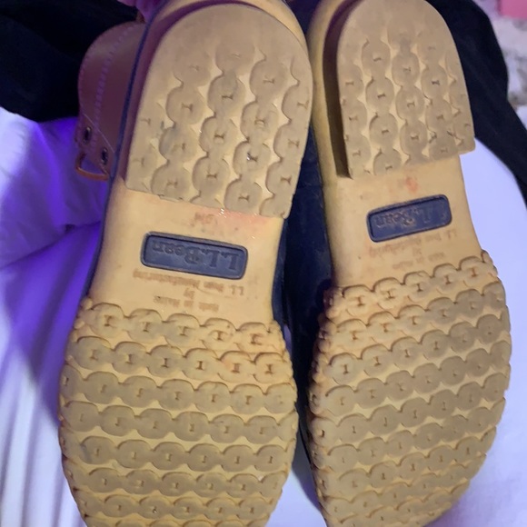 LL Bean boots. Navy size 8 - Picture 6 of 6